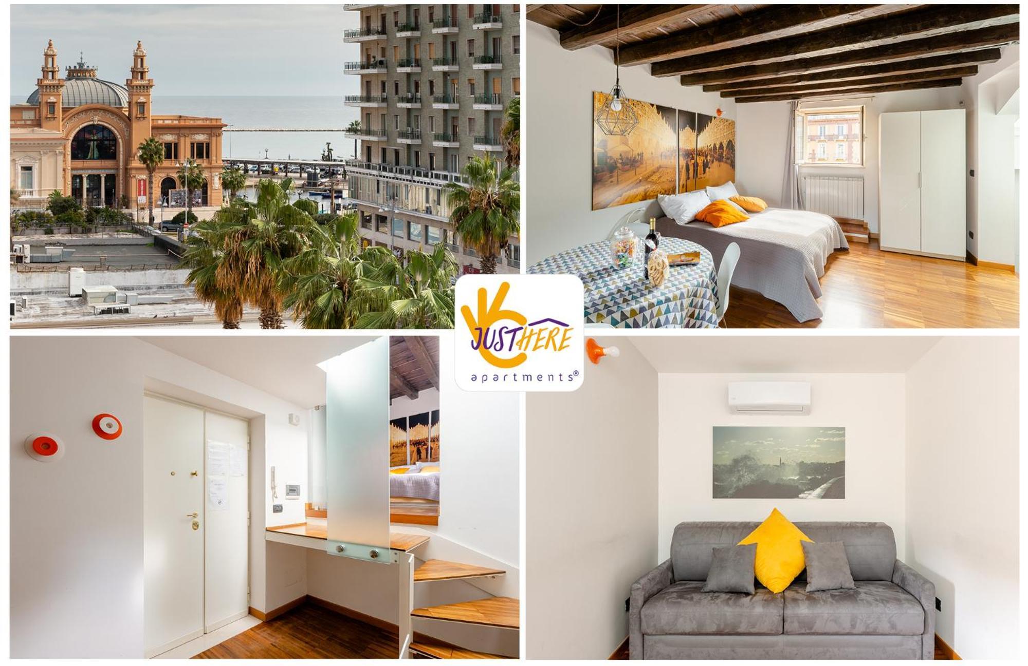 Just Here Apartments - La Mansarda บารี ภายนอก รูปภาพ
